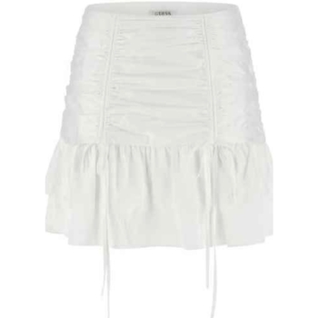 Abbigliamento Donna Gonne Guess Minigonna ES24GU99 Bianco
