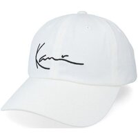 Accessori Uomo Cappelli Karl Kani Cappello Small Signature Cap Bianco