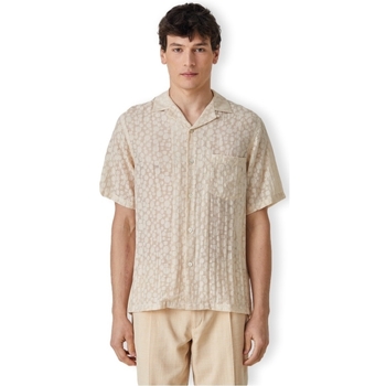 Abbigliamento Uomo Camicie maniche lunghe Portuguese Flannel Plasma Shirt - Ecru Beige
