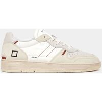 Scarpe Uomo Sneakers Date M401-C2-NY-WI - COURT 2.0-WHITE RED Bianco