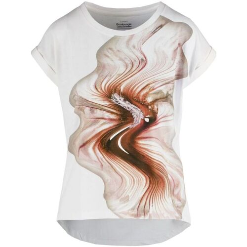 Abbigliamento Donna T-shirt & Polo Bomboogie TW8496 T JSN4-443 Rosa
