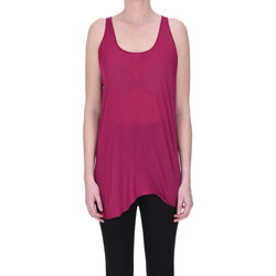 Abbigliamento Donna Top / T-shirt senza maniche Rick Owens Tank top in cotone TPT00003078AE Rosso