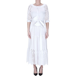 Abbigliamento Donna Vestiti D.exterior Abito con inserti in sangallo VS000003134AE Bianco