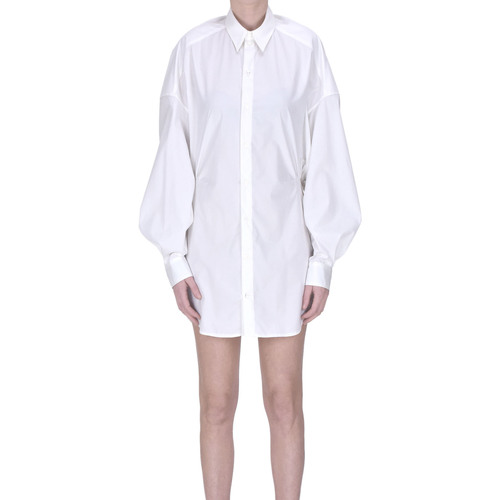 Abbigliamento Donna Vestiti Chb Mini abito chemisier in cotone VS000003175AE Bianco