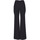 Abbigliamento Donna Pantaloni True Royal Pantaloni in piquet di viscosa PNP00003216AE Nero