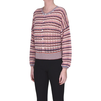 Abbigliamento Donna Gilet / Cardigan Bellerose Cardigan in maglia lavorata a righe MGC00003016AE Multicolore