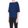 Abbigliamento Donna Maglioni Anneclaire Pullover a scatoletta in cotone MGP00003084AE Blu