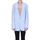 Abbigliamento Donna Giacche Denimist Blazer oversize a righe CSG00003065AE Blu