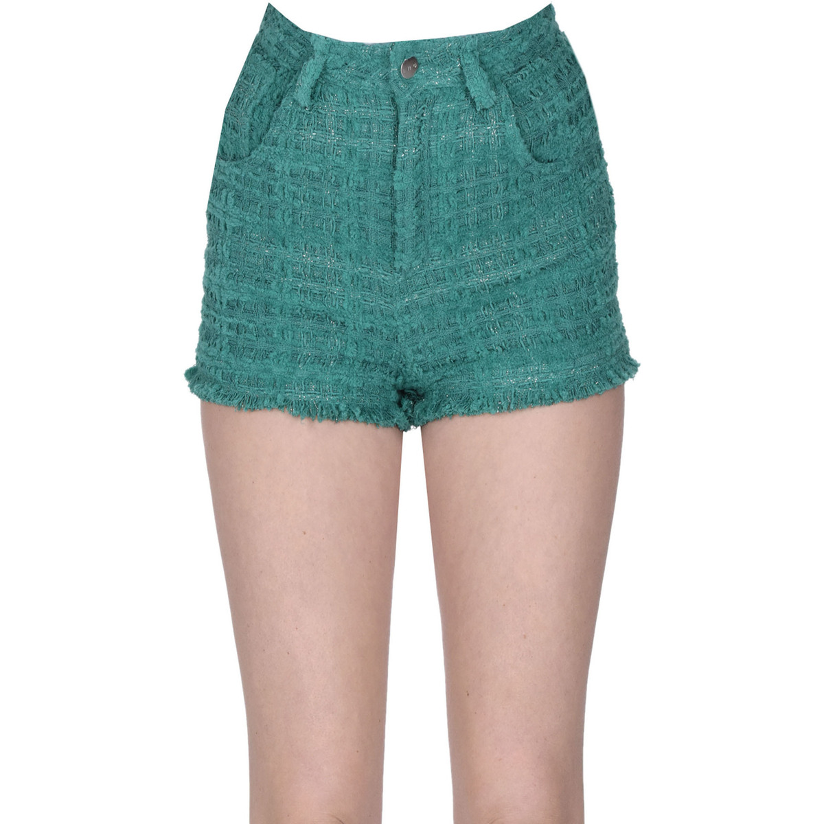 Abbigliamento Donna Shorts / Bermuda Iro Short in tweed PNH00003052AE Verde