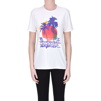 Abbigliamento Donna T-shirt & Polo 6397 T-shirt con stampa TPS00003082AE Bianco