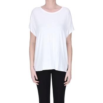 Abbigliamento Donna T-shirt & Polo Majestic Filatures T-shirt Soft Touch TPS00003080AE Bianco