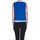 Abbigliamento Donna Top / T-shirt senza maniche Niu' Top doppio in cotone TPT00003098AE Blu
