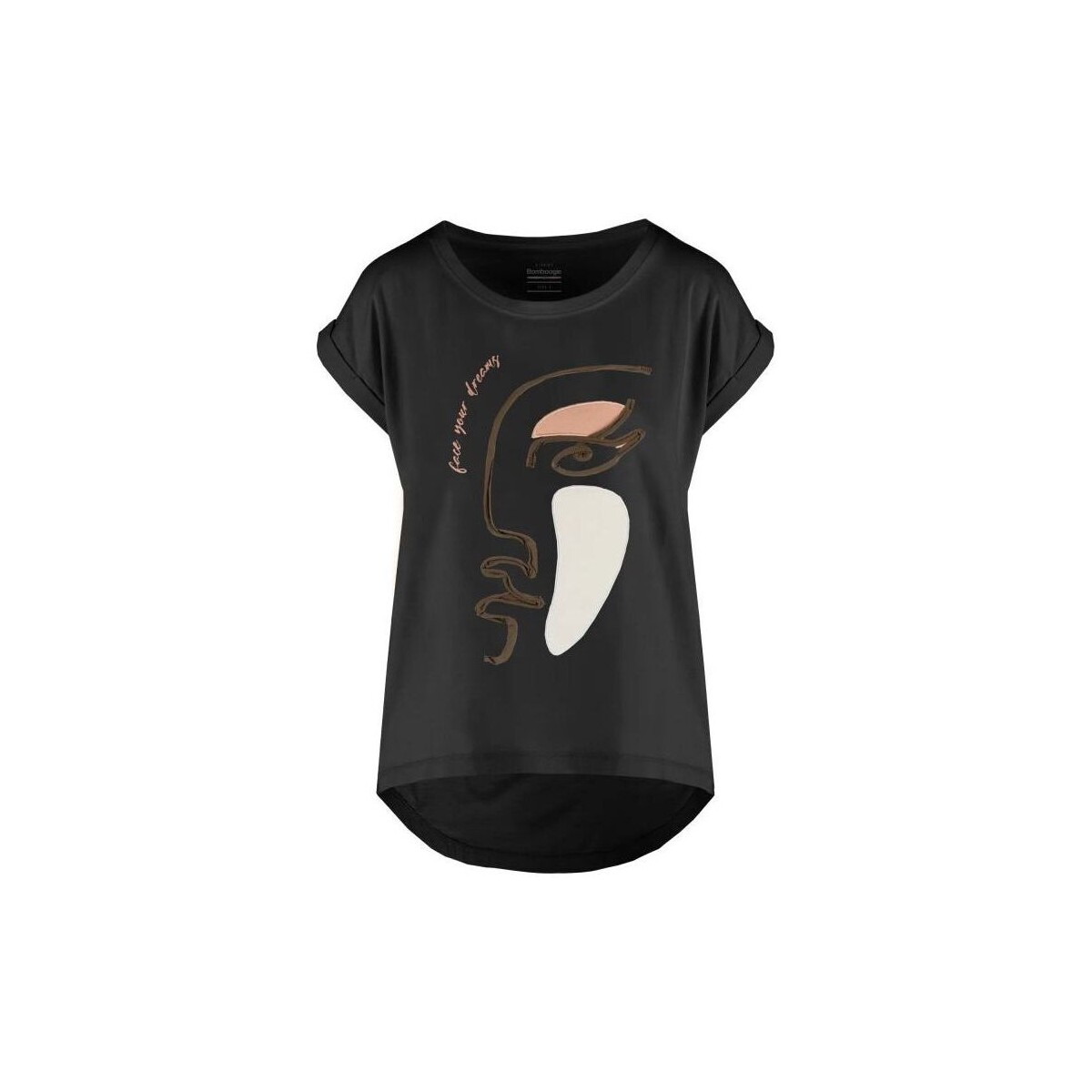 Abbigliamento Donna T-shirt & Polo Bomboogie TW8511 T JIN4-90 Nero