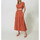 Abbigliamento Donna Jeans 3/4 & 7/8 Twin Set BLUSA CROPPED JACQUARD CON OVAL T Arancione