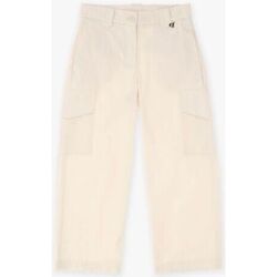 Abbigliamento Bambina Pantaloni Dixie Pantaloni cargo con tasche laterali PH18132G64 Beige