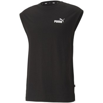 Abbigliamento Uomo Top / T-shirt senza maniche Puma 586738 Nero