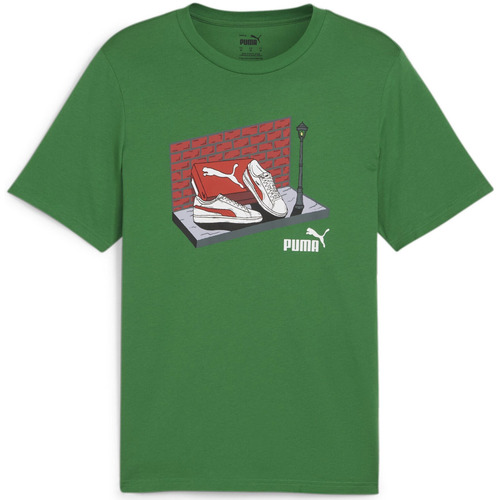 Abbigliamento Uomo T-shirt & Polo Puma 680175 Verde