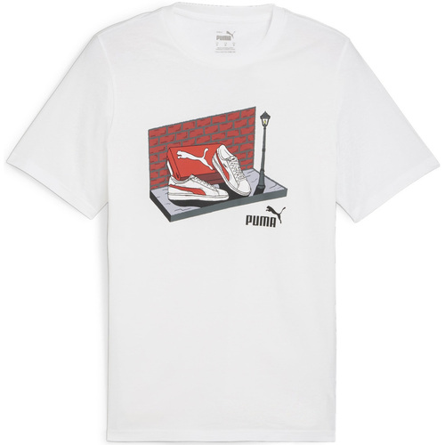 Abbigliamento Uomo T-shirt & Polo Puma 680175 Bianco