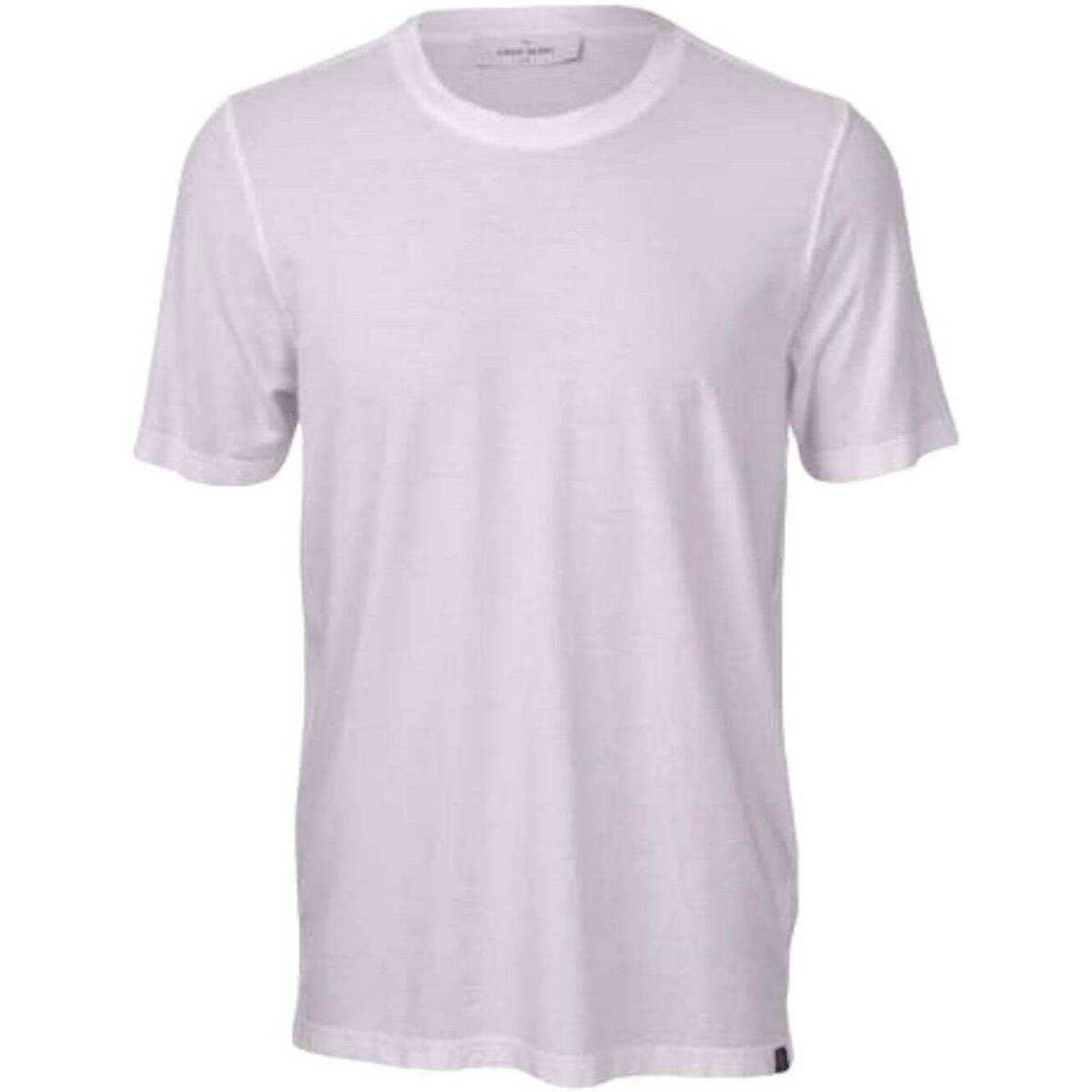 Abbigliamento Uomo T-shirt & Polo Gran Sasso T-Shirt e Polo Uomo  60136/81401 815 Bianco Bianco