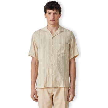 Abbigliamento Uomo Camicie maniche lunghe Portuguese Flannel Almada Shirt - Ecru Beige