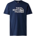 Image of T-shirt & Polo The North Face Woodcut Dome T-Shirt - Summit Navy