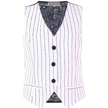 Abbigliamento Donna Gilet / Cardigan Kocca GUY Bianco