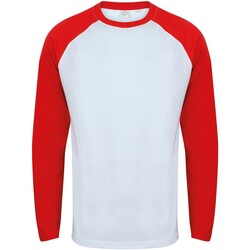 Abbigliamento Uomo T-shirts a maniche lunghe Skinni Fit SF271 Rosso