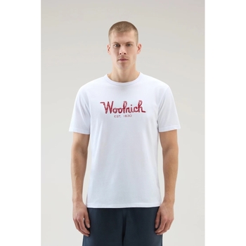 Abbigliamento Uomo T-shirt & Polo Woolrich OTE0125MRUT29268041-UNICA - T Bianco