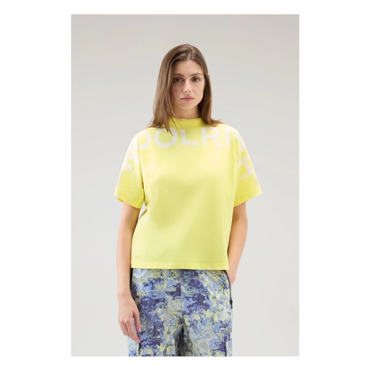 Abbigliamento Donna T-shirt & Polo Woolrich TE0085FRUT33332173-UNICA - T s Giallo