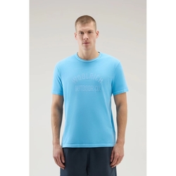 Abbigliamento Uomo T-shirt & Polo Woolrich TE0127MRUT370830050-UNICA - T Blu