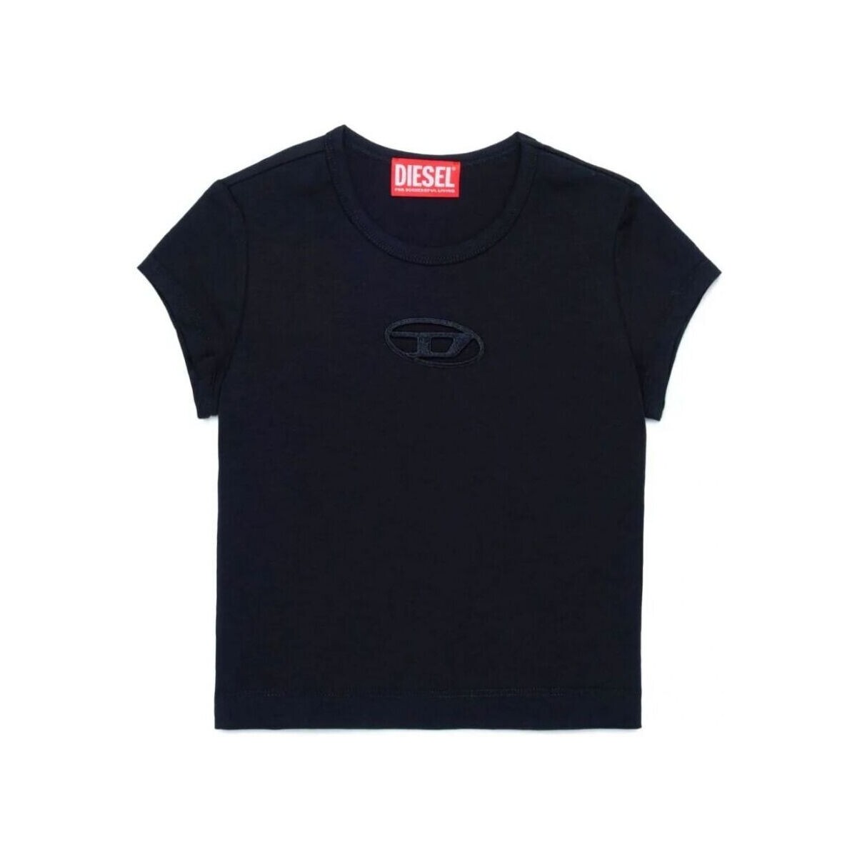 Abbigliamento Bambina T-shirt & Polo Diesel J01830 0AFAA - TANGIE-K900 Nero