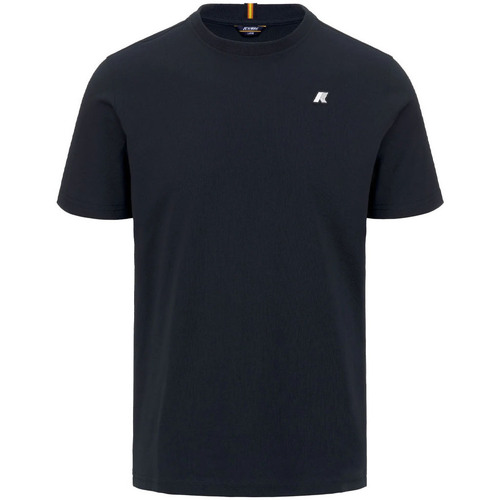 Abbigliamento Uomo T-shirt maniche corte K-Way k4125ew-k89 Blu