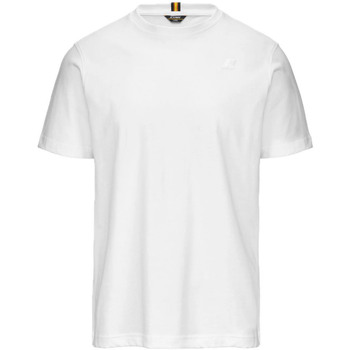 Abbigliamento Uomo T-shirt maniche corte K-Way k4125ew-001 Bianco