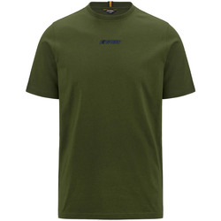 Abbigliamento Uomo T-shirt maniche corte K-Way k4124dw-h11 Verde