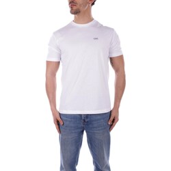 Abbigliamento Uomo T-shirt maniche corte Cnc Costume National NMS47014TS 9701 Bianco