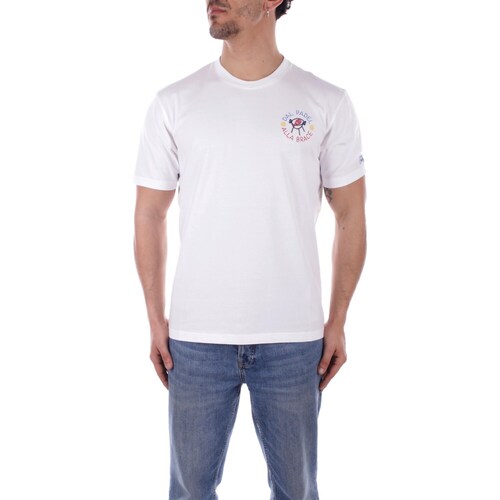 Abbigliamento Uomo T-shirt maniche corte Mc2 Saint Barth POT0001 Bianco