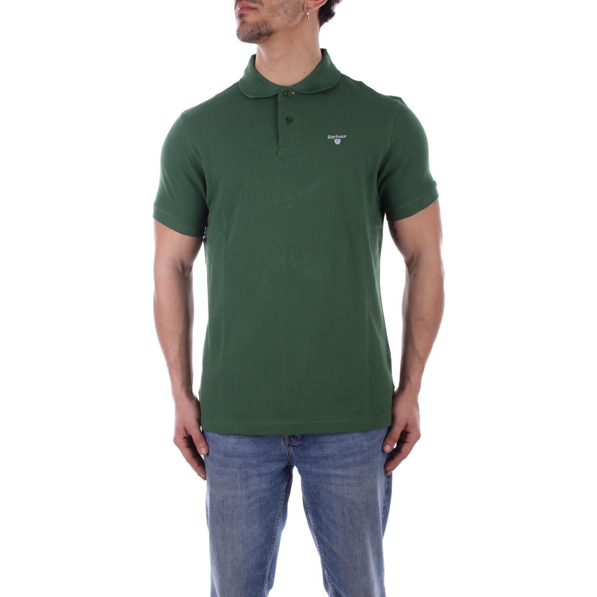 Abbigliamento Uomo T-shirt maniche corte Barbour MML0012 Verde