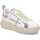 Scarpe Donna Sneakers Gio + GIO PIU SNEAKER GIADA 63S WHITE PINK SILVER Bianco