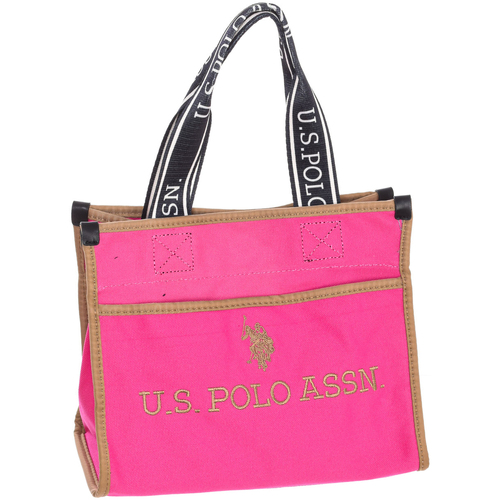 Borse Donna Tote bag / Borsa shopping U.S Polo Assn. BEUHX5999WUA-FUCHSIA Rosa