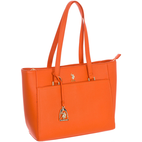 Borse Donna Tote bag / Borsa shopping U.S Polo Assn. BEUJE5697WVP-ORANGE Arancio