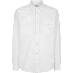 Abbigliamento Uomo Camicie maniche lunghe Dondup SKU_272110_1523693 Bianco