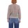 Abbigliamento Donna T-shirts a maniche lunghe Yes Zee M434-I700 Beige