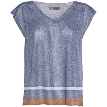 Abbigliamento Donna Top / T-shirt senza maniche D.exterior SKU_274051_1533571 Blu