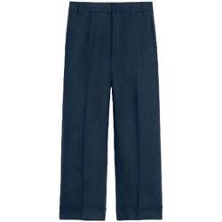 Abbigliamento Donna Pantaloni Max Mara SKU_280410_1587522 Blu