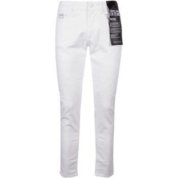 Abbigliamento Uomo Jeans dritti Versace Jeans Couture 76GAB5D0-CEW01 Bianco
