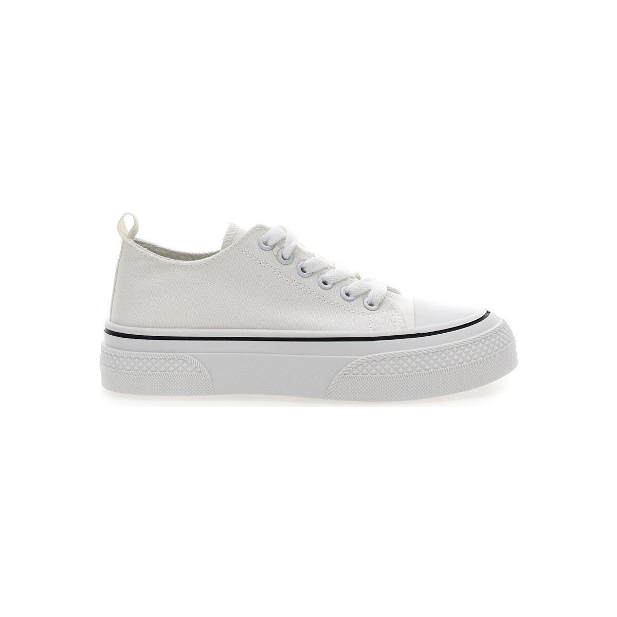 Scarpe Donna Sneakers Cafe' Cost 211 Bianco