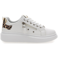 Scarpe Donna Sneakers Cafe' Cost 2091 Bianco