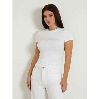 Abbigliamento Donna T-shirt & Polo Guess W4GI14 J1314-G011 Bianco