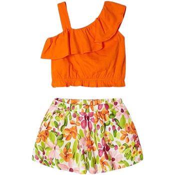 Abbigliamento Bambina Camicie Mayoral  Arancio