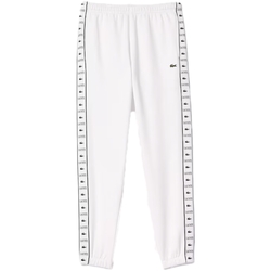 Abbigliamento Uomo Pantaloni da tuta Lacoste jogger Bianco